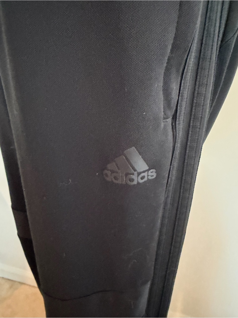 Adidas Women’s Climacool Sweatpants Track Pants - SZ M - Black Pockets - Picture 4 of 12